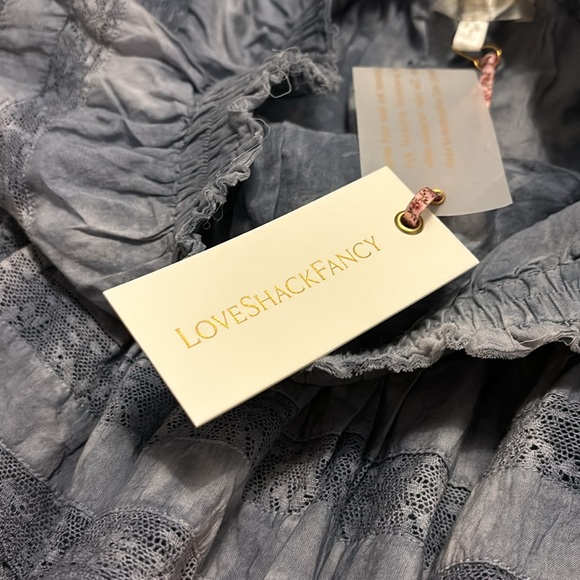 LoveShackFancy Ruffle Mini Skirt - Picture 3 of 4